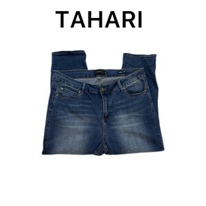 TAHARI Mid rise Hannah Capri 16
